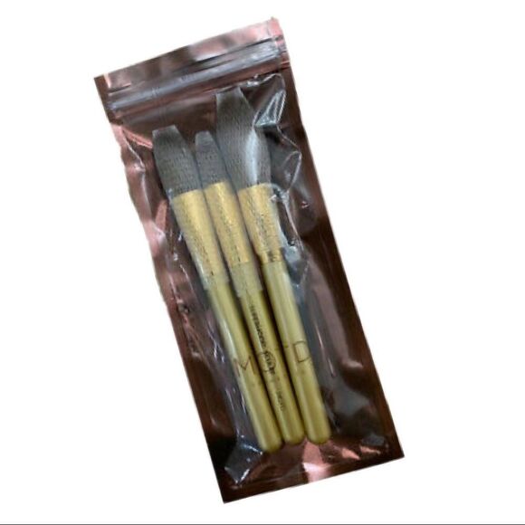 MOTD Gold Goddess Face Makeup Brush Set • NIP - Picture 6 of 7